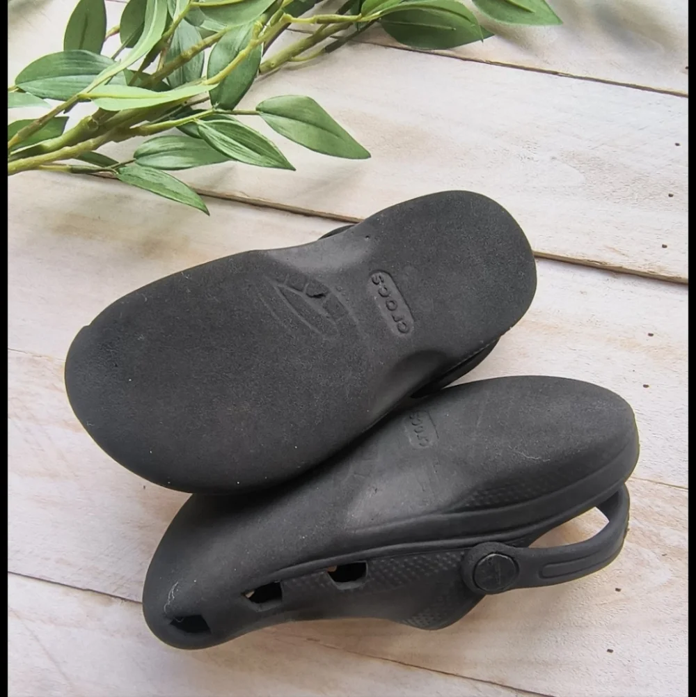 Crocs Classic Black Slip On Clogs Shoes Toddler Water Shoes Toddler C12